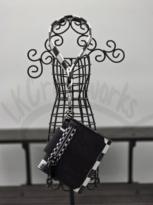 Key Fob Wallet - Checkered