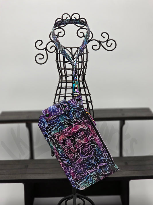 Purse Pal - Multicolor roses