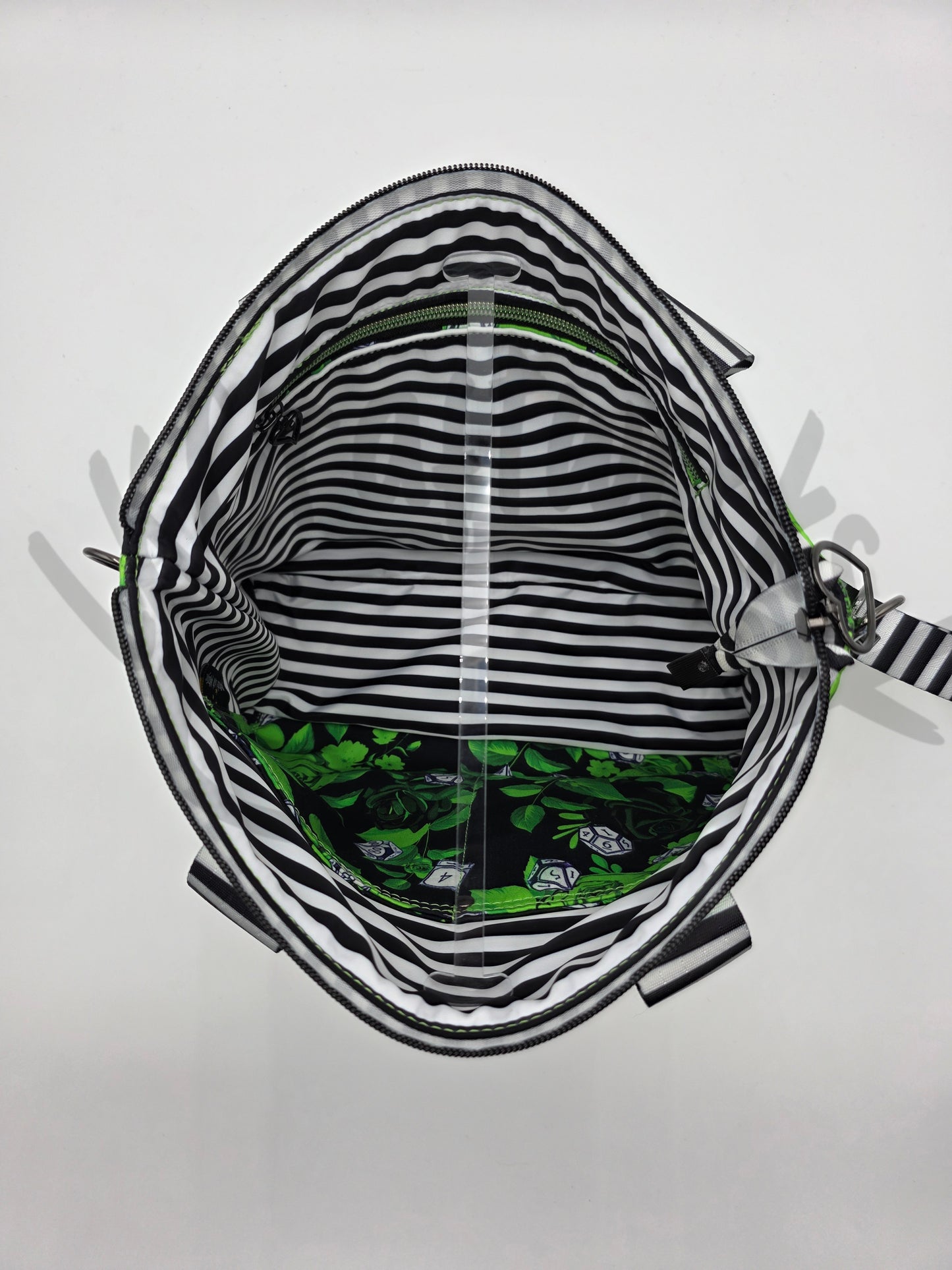 Oxbow Tote - Green roses