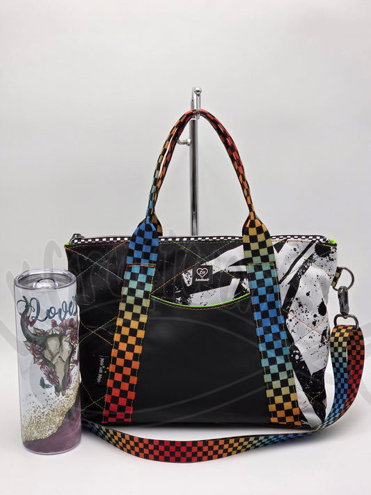 Oxbow Tote - Black and white