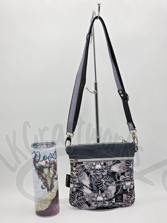 Zippy bag - Grey/blue