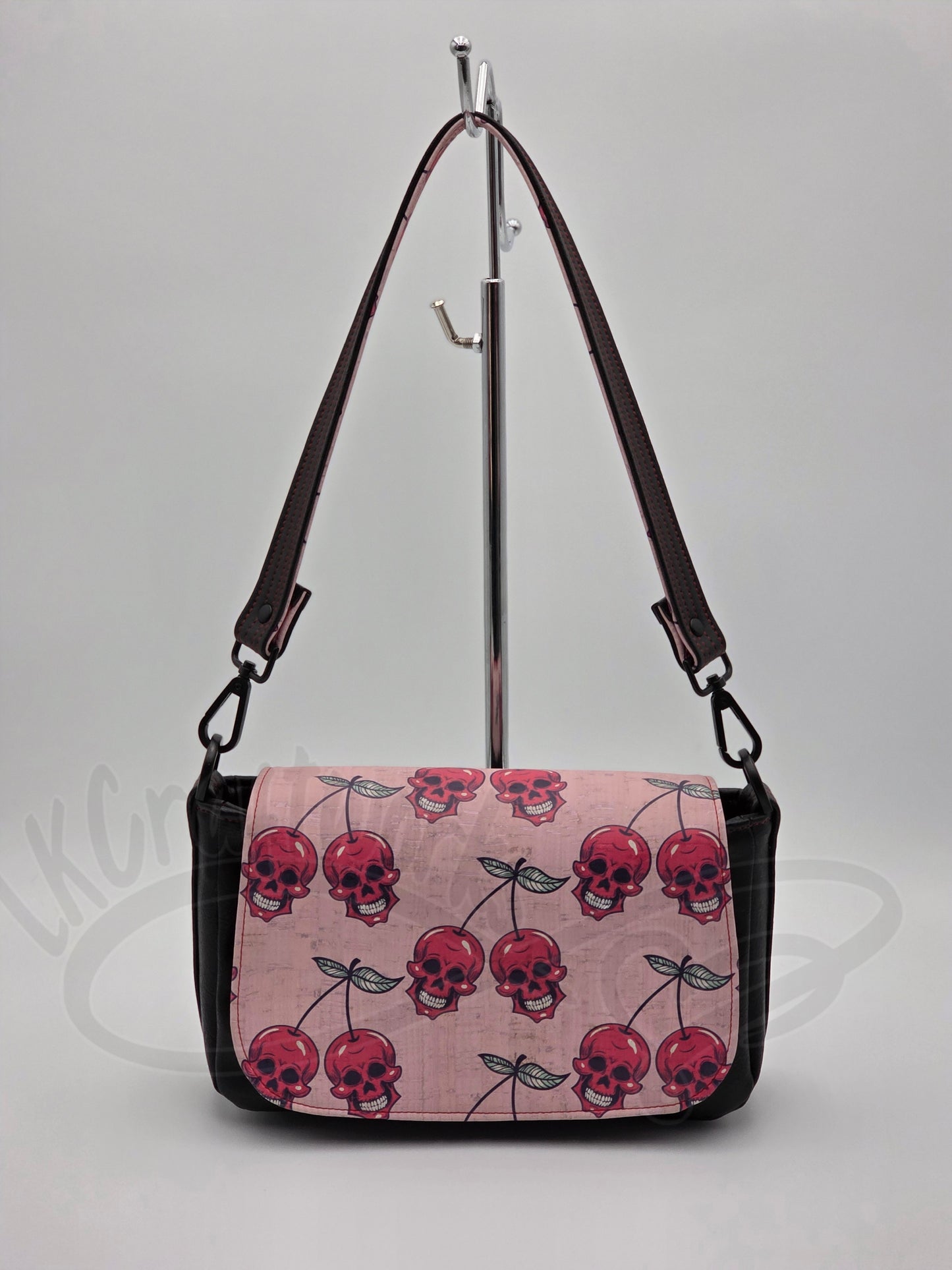 Modified Aries/Pisces Pack Crossbody - Cherry skulls