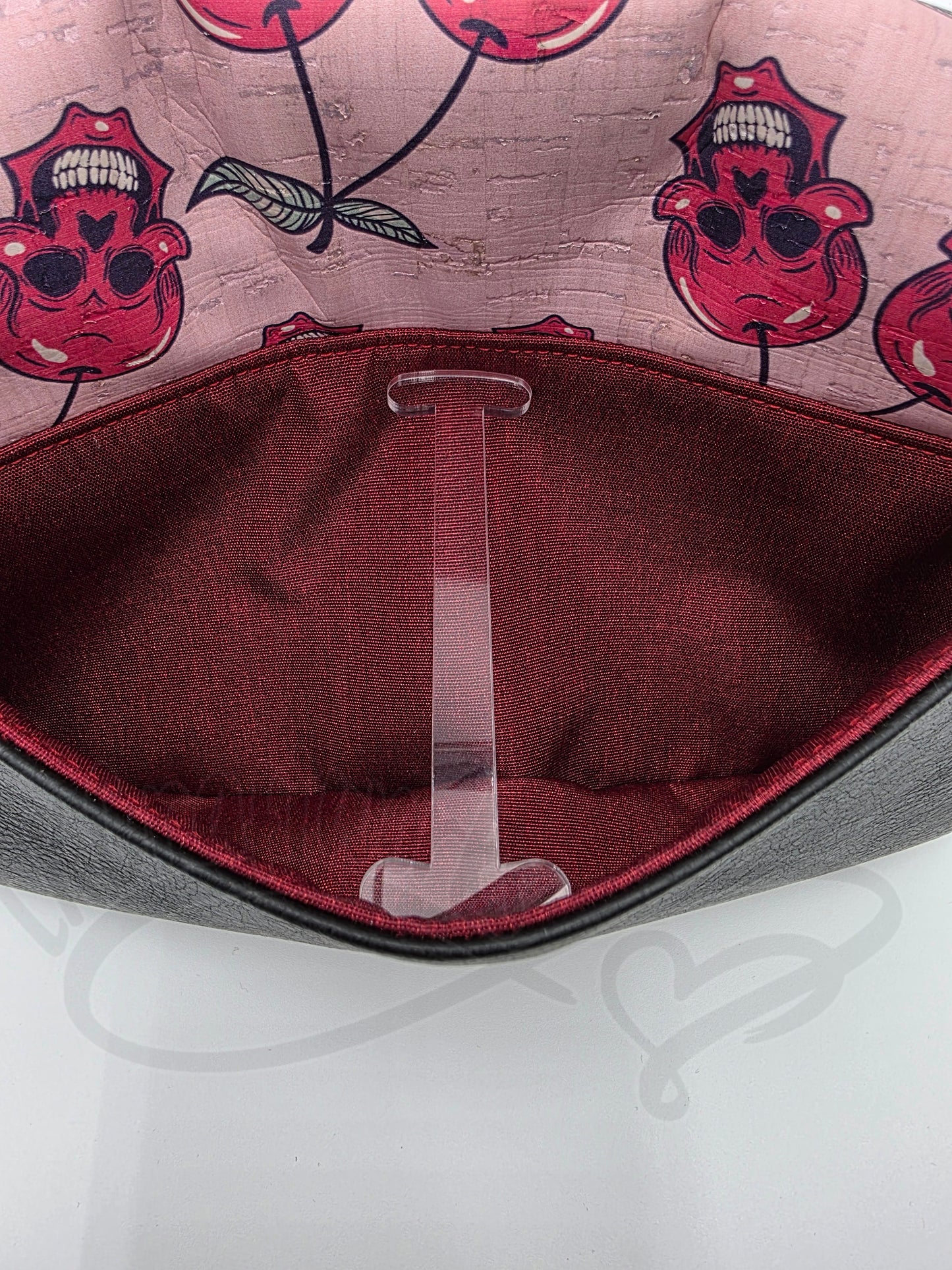 Modified Aries/Pisces Pack Crossbody - Cherry skulls