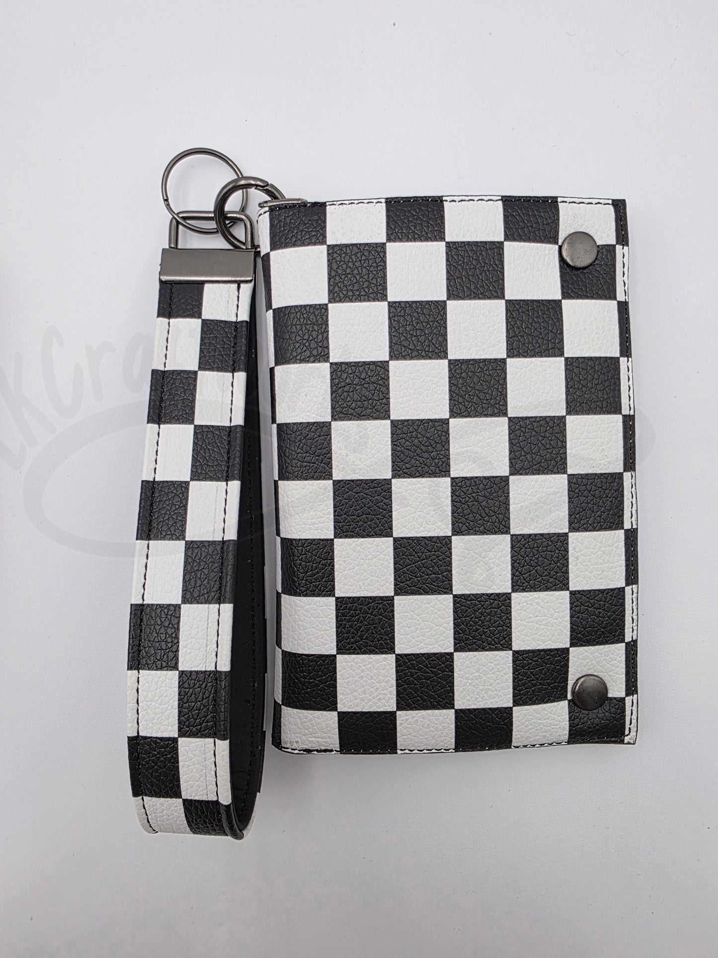 KJB wallet - checkered