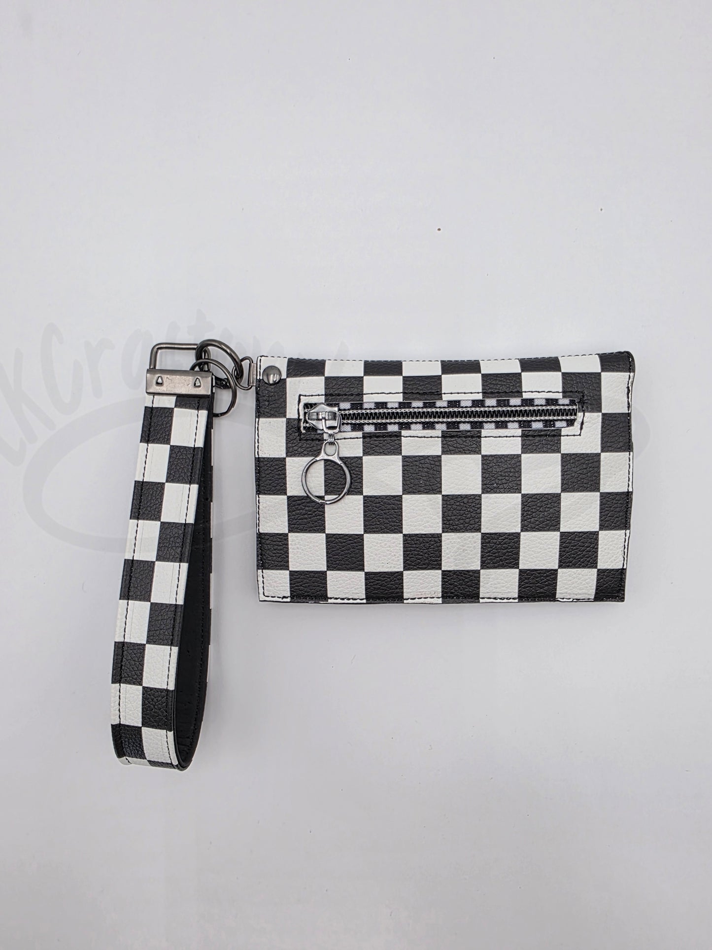 KJB wallet - checkered