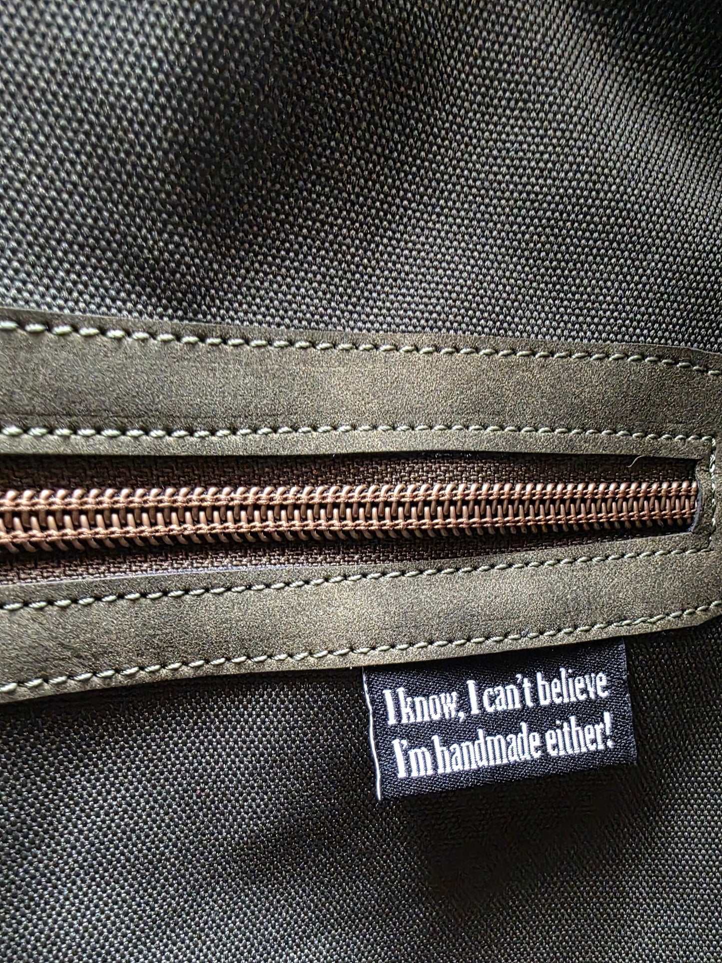 Krystal Convertible Shoulder bag/backpack - skulls olive green/black