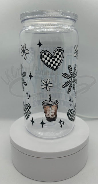 Tumbler 16oz- Social anxiety