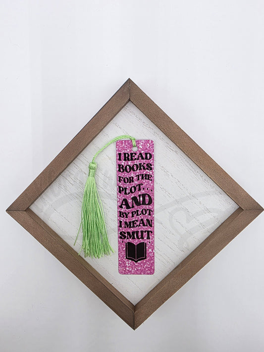 Bookmark- Pink smut