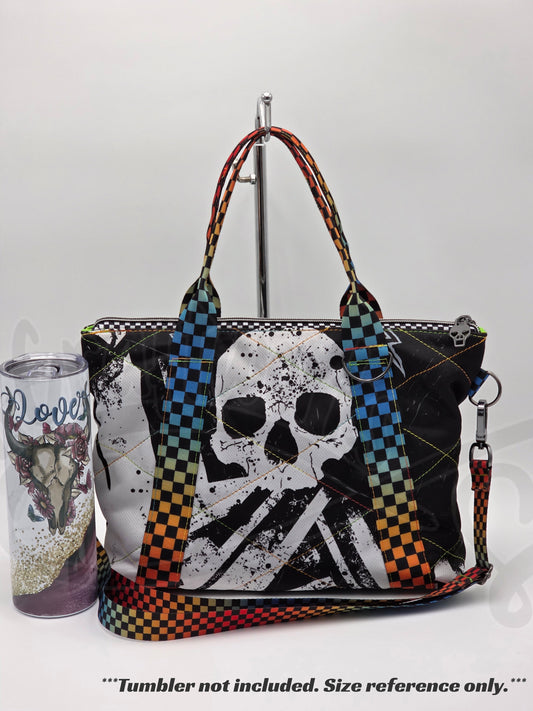Oxbow Tote - Black and white