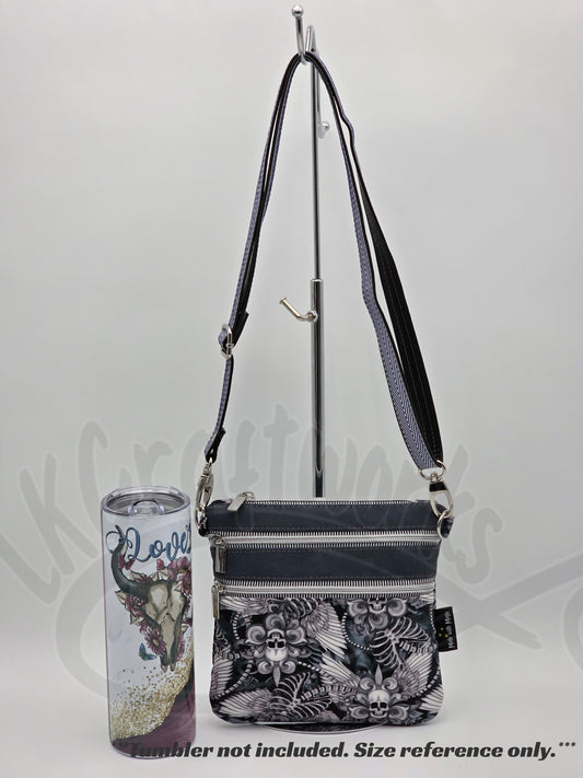 Zippy bag - Grey/blue