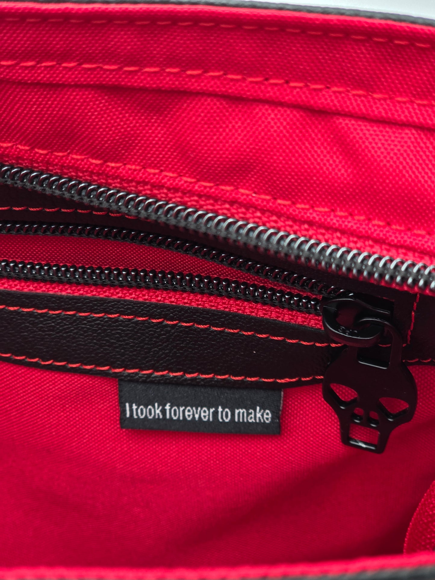 Checkered Harmonica Hobo Bag