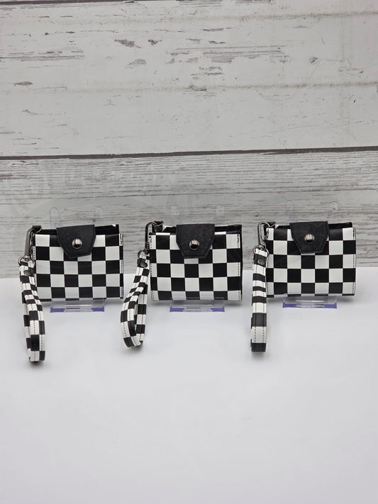 Key Fob Wallet - Checkered 2