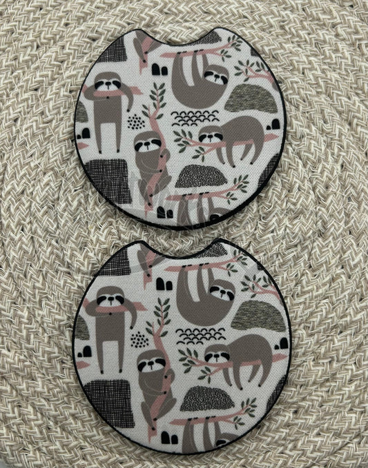 Car Coasters- Sloth