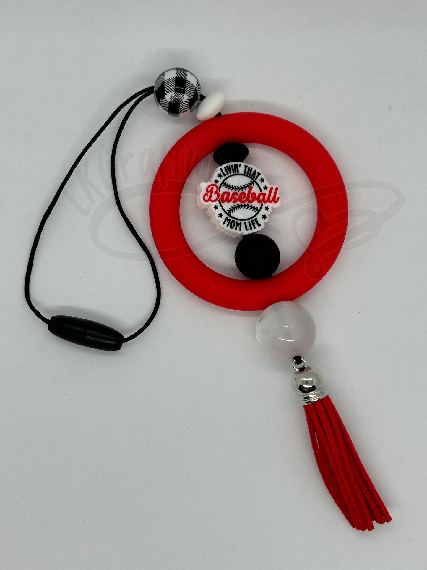 Car charm- Baseball mom
