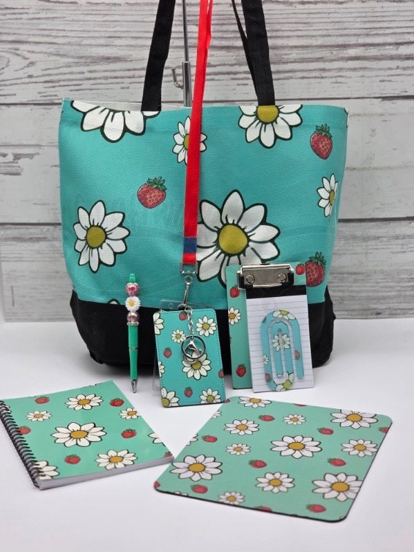 Back to School Bundle- Strawberry Daisy